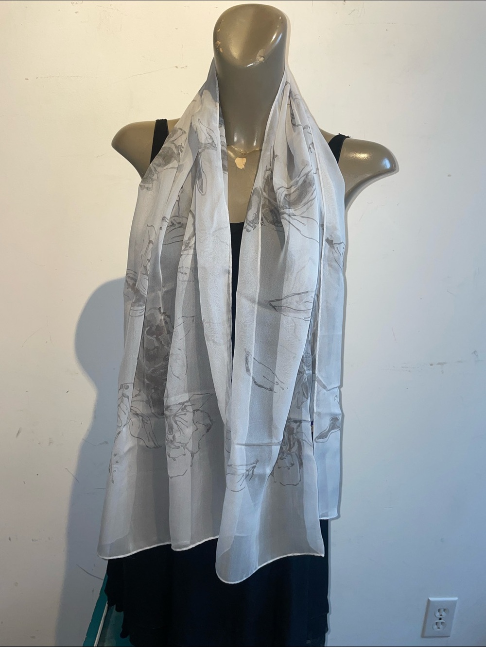 Liberty silk scarf